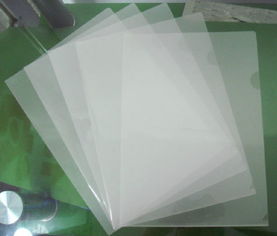 蒼南縣龍港文華紙塑制品廠 廠家定制PP文件夾，透明L型文件夾與UV印刷優質選擇